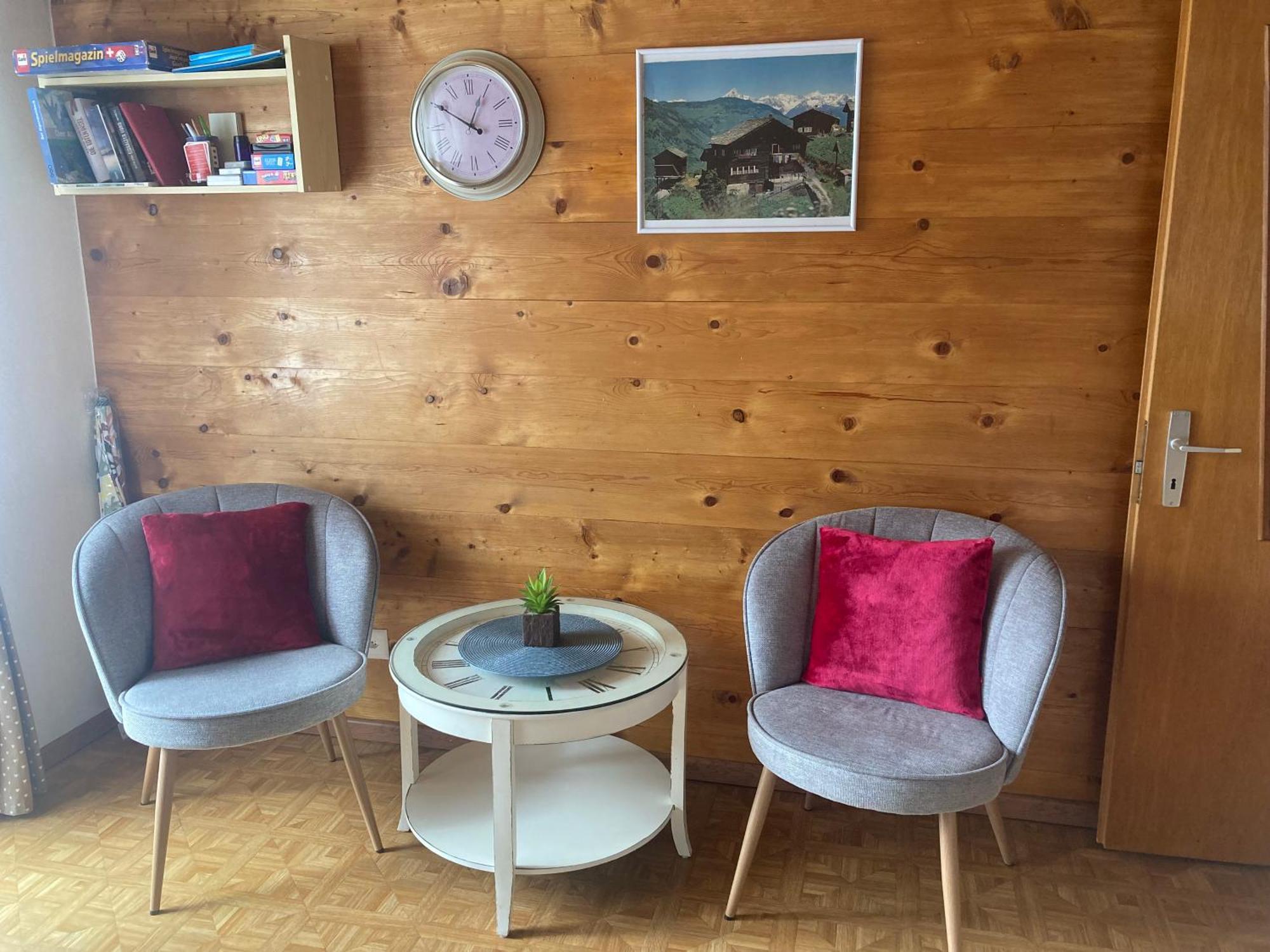 Haus Dorfblick Lejlighed Grächen Eksteriør billede
