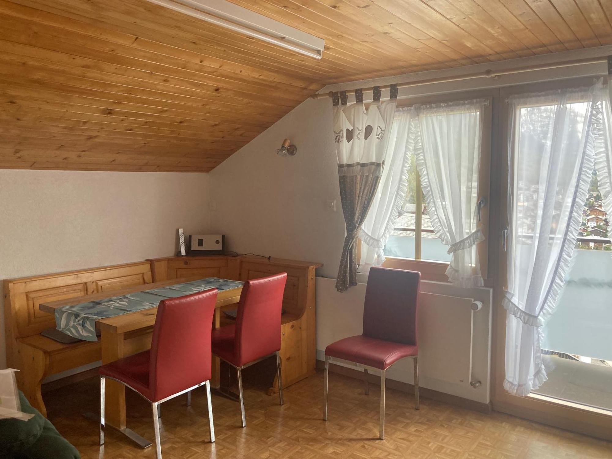 Haus Dorfblick Lejlighed Grächen Eksteriør billede