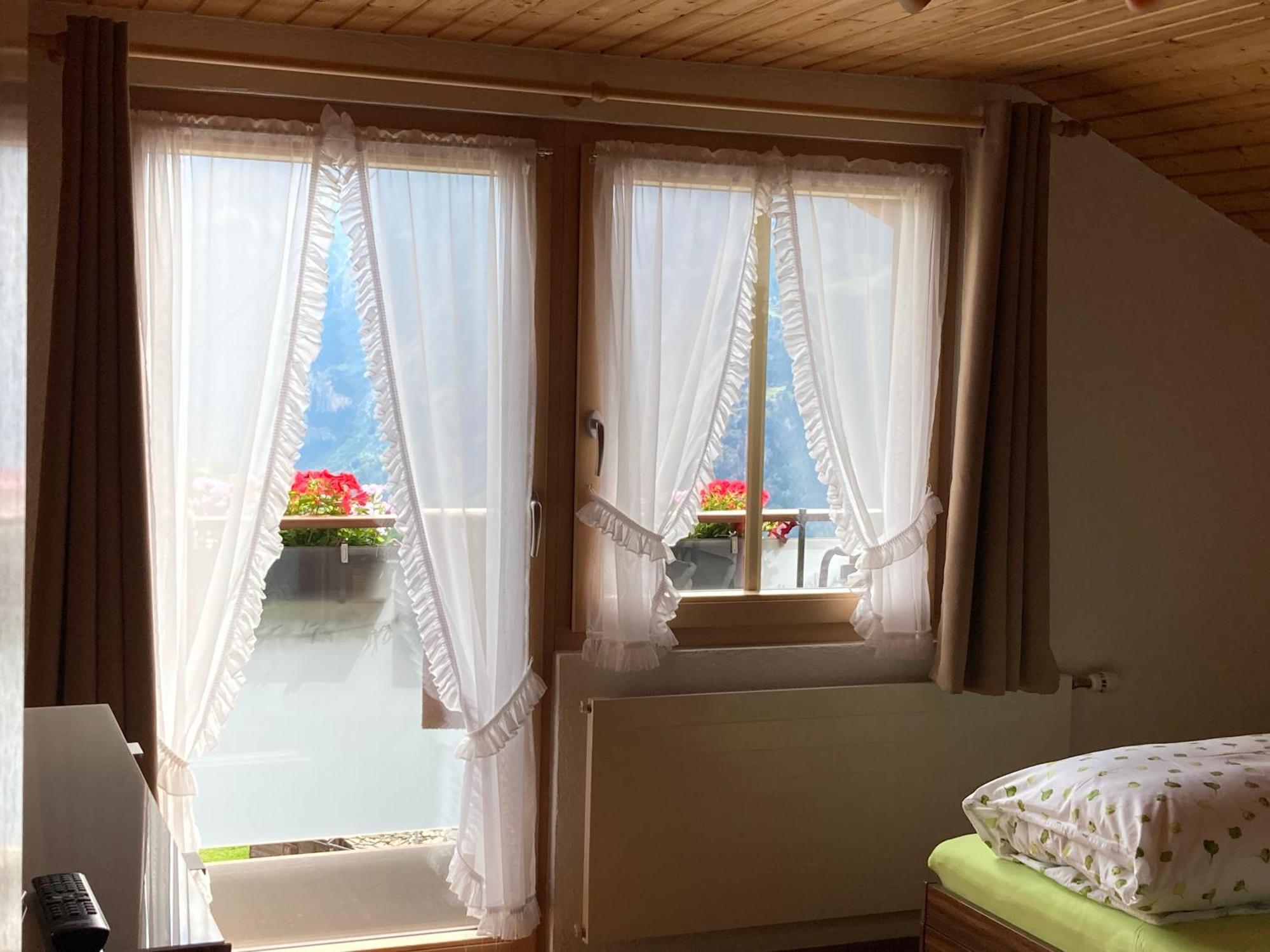 Haus Dorfblick Lejlighed Grächen Eksteriør billede